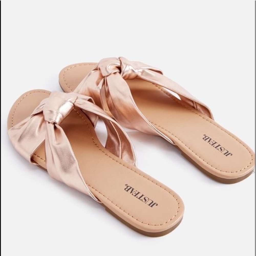NEW in Box JustFab Jasmyna Sandal Size 9 - Picture 1 of 4